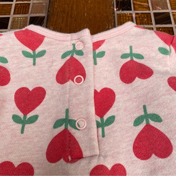 Baby Boden Heart Baby Girl Dress - Picture 5 of 6